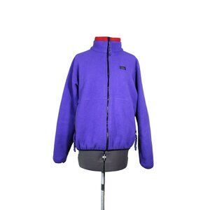 Rei vintage full zip mock neck‎ fleece jacket Youth XL USA made
